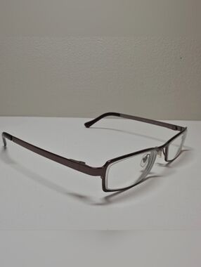 Authentic Versace MOD 1041 1006 Gunmetal Rectangular Eyeglass Frames Italy